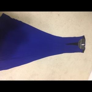 Blue maxi dress